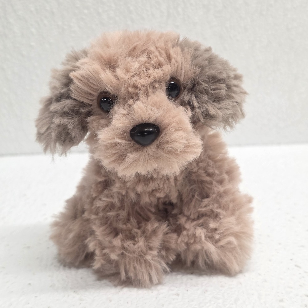 Mini Labradoodle Brown Super Soft Puppy Dog 4" Plush Merchsource